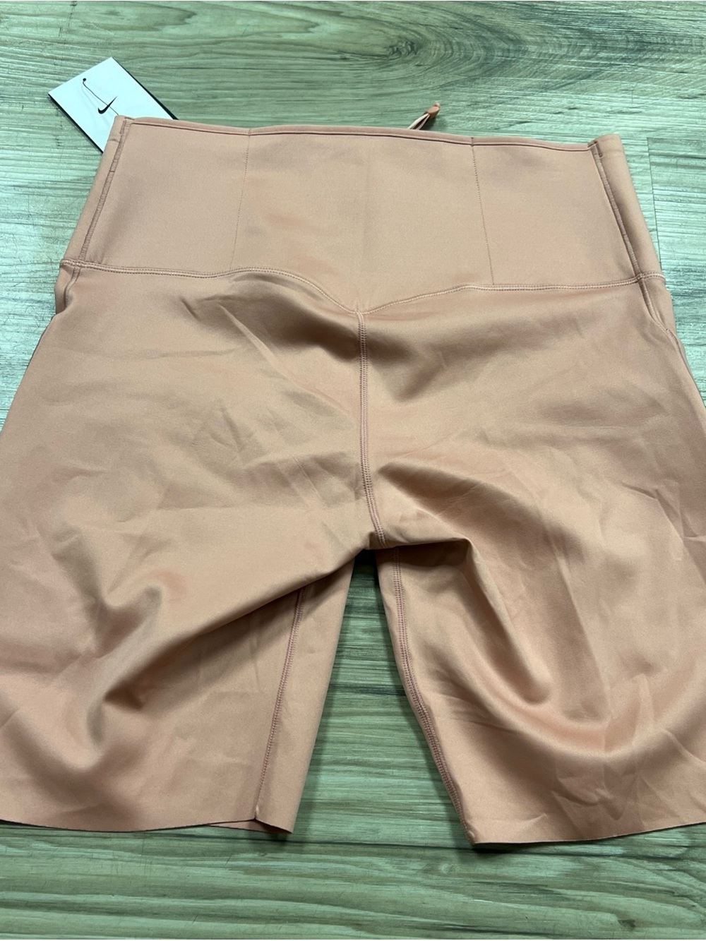 Nike Go Dri-Fit Firm High-Waist 8" Biker Shorts Womens Size Large DQ5923 618 $70 - Picture 6 of 6